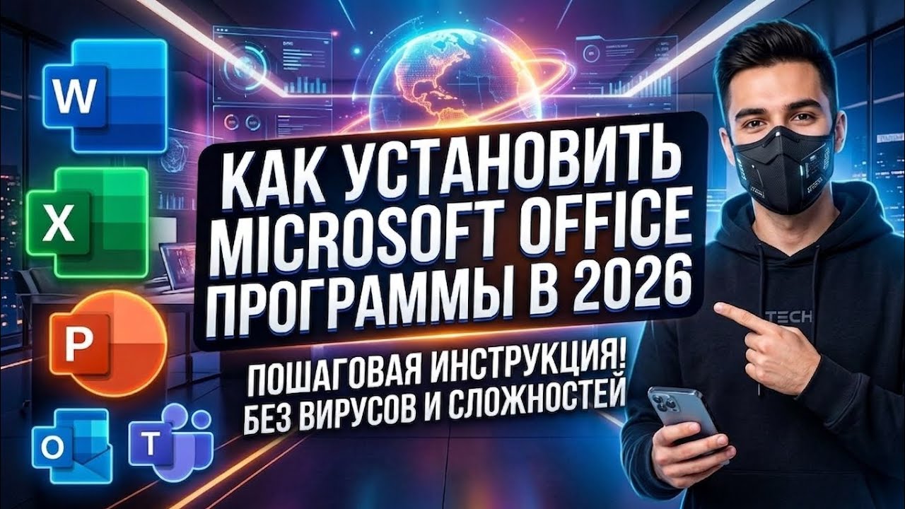 КАК УСТАНОВИТЬ MICROSOFT OFFICE НА ПК [БЕЗ ВИРУСОВ!] /// Полный гайд 2026 смотреть онлайн