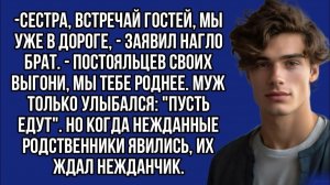 Постояльцев своих выгони, мы тебе роднее | Истории из жизни | Женские истории | Аудиорассказ