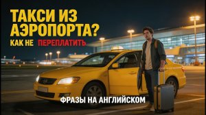 Такси в аэропорту. Как не переплатить? | Английский для туриста