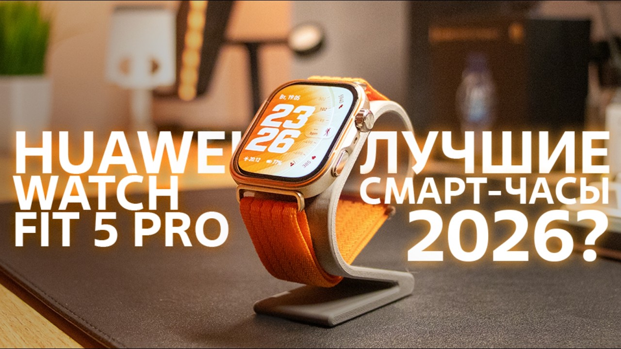 Обзор HUAWEI WATCH FIT 5 Pro: лучшие смарт-часы для спорта и жизни?