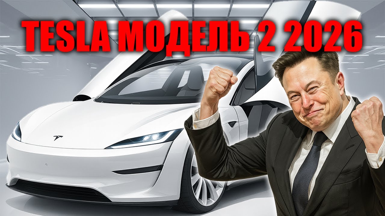 Tesla Model 2 за 11 759 долларов, конец премиальным электромобилям смотреть онлайн