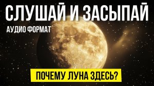 Луна не просто спутник Земли. Расслабляющая лекция ДЛЯ СНА 😴