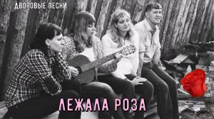 ЭТУ ПЕСНЮ ПЕЛИ ВО ВСЕХ ДВОРАХ «ЛЕЖАЛА РОЗА» дворовые песни
