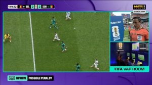 Спорные моменты и VAR матча Бельгия - Сенегал, ЧМ по Футболу 2026