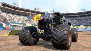 Монстр Траки. Зрелищное шоу. Трюки Монстр Траков на арене. Monster Jam Showdown
