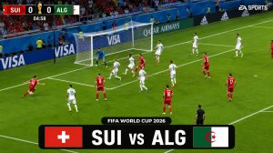 Швейцария — Алжир | FIFA World Cup 2026 | WC26 Football Match | FC26 Gameplay