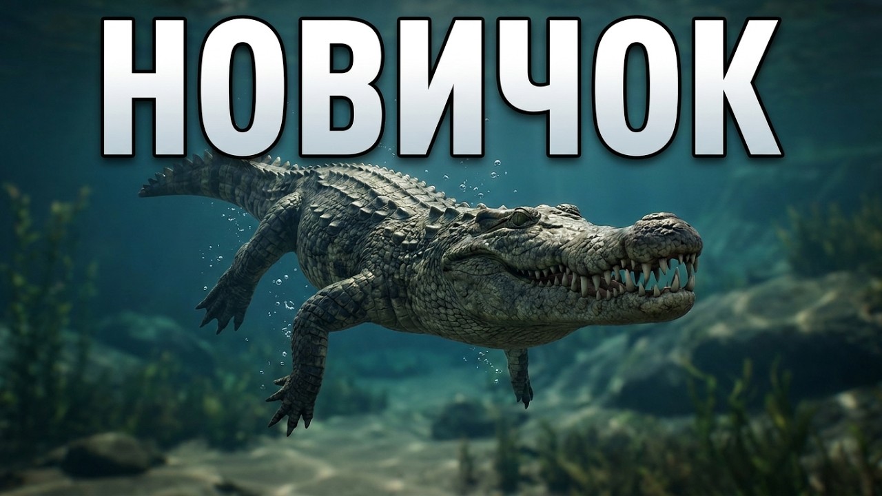Дейнозух новичок в THE ISLE Evrima