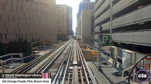 🚂 4К SmartTV ➤ По фиолетовой ветке метро Чикаго в режиме реального времени (2019) версия 1.1