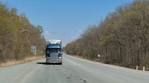 Перегон PETERBILT 359. Финал во Владивостоке