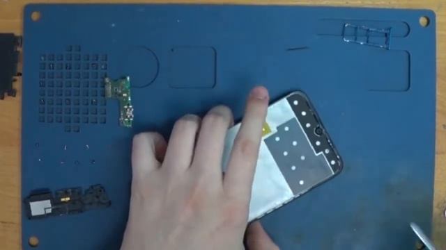 Замена экрана на 📱 Huawei Y7 2019 - пошаговый разбор \ Replacement LCD Huawei Y7 2019 смотреть онлайн