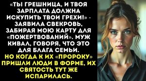 Молись и кайся, тварь! Твои деньги пойдут на богоугодное дело! | Истории из жизни | Женские истории