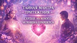 ✨ ТАЙНАЯ МАНТРА ПРИТЯЖЕНИЯ — СЕРДЦЕ НУЖНОГО ЧЕЛОВЕКА ОТКРОЕТСЯ ✨