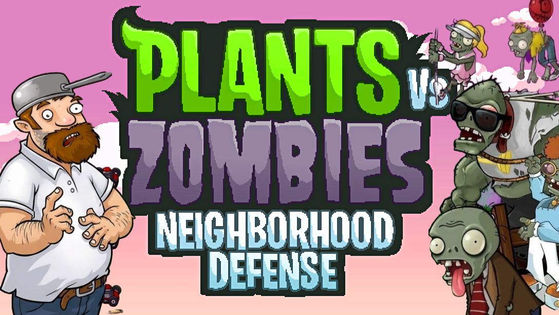 Растения против Зомби Neighborhood Defense #3 Plants vs Zombies ПвЗ PvZ смотреть онлайн