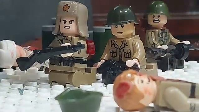 Lego WW2 - Battle Of Budapest (stopmotion)