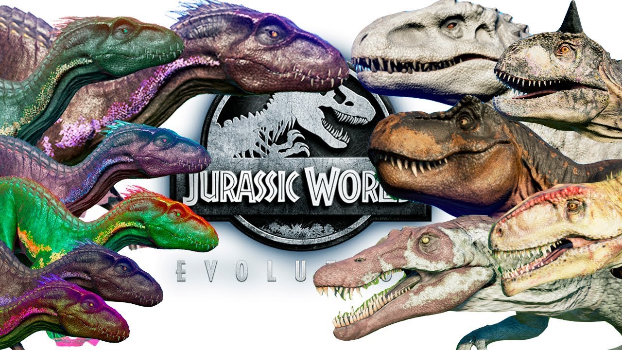 6 ИНДОРАПТОРОВ против ВСЕХ ХИЩНЫХ ДИНОЗАВРОВ Jurassic World Evolution смотреть онлайн
