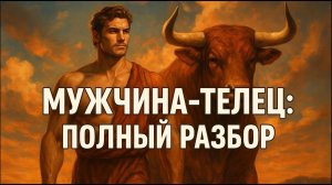 Мужчина Телец: все тайны его характера, о которых молчат