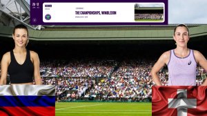 3/07 ⏰13:00 (19) 🇷🇺Анна Калинская - (11) 🇨🇭Белинда Бенчич/🏆Grand Slam 🇬🇧Уимблдон.3-й круг