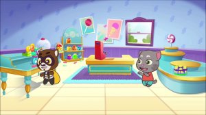 Talking Tom Candy Run Говорящий Том Бег За Конфетами игра для детей