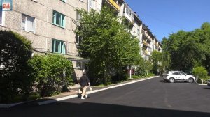 Дворы и общественные пространства преображаются в столице Хакасии