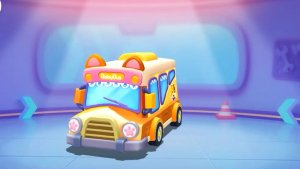 Школьный автобус малышки панды #Игры для детей.