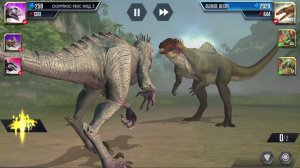 202 / Играем в игру Jurassic World: The Game. Плезиозавр. Зухомим. Теризинозавр