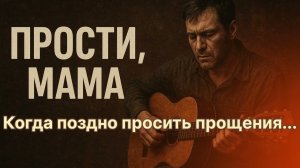 Прости, мама — Песня, которая тронет сердце каждого 💔