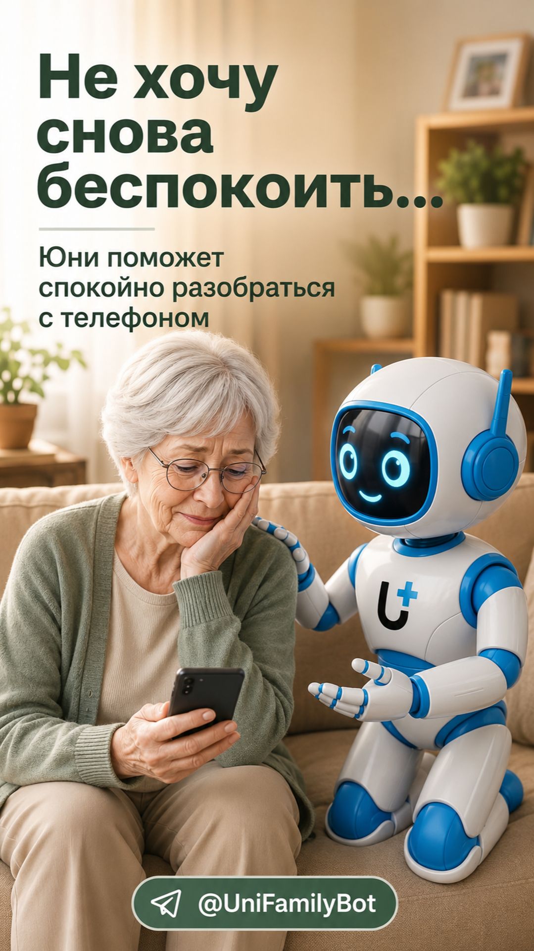 Не хочу снова беспокоить детей из-за телефона