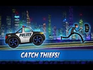 Мультфильмы для детей. ПОЛИЦЕЙСКАЯ МАШИНА - Погоня за преступниками. Police car races