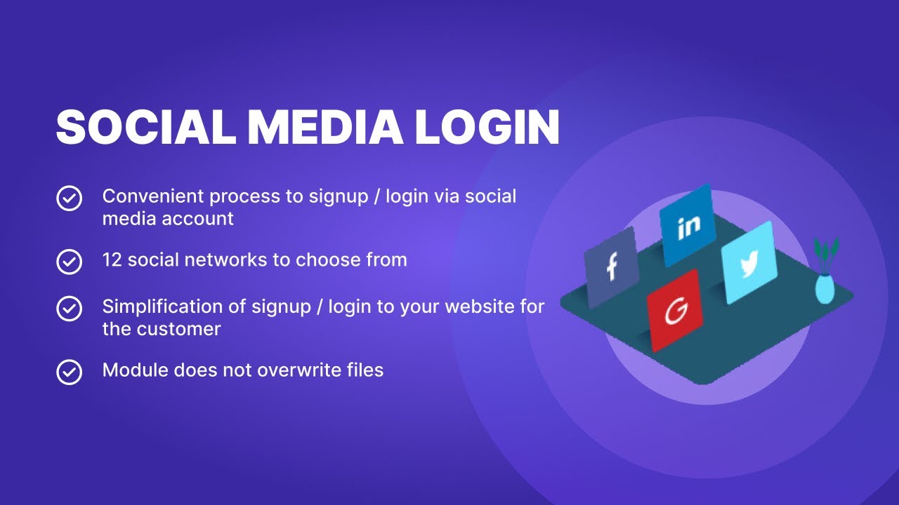 Social Login (Google / Facebook / LinkedIn / Twitter / Yahoo / etc.) Prestashop (v. 1.6*-1.7*-8.*) смотреть онлайн