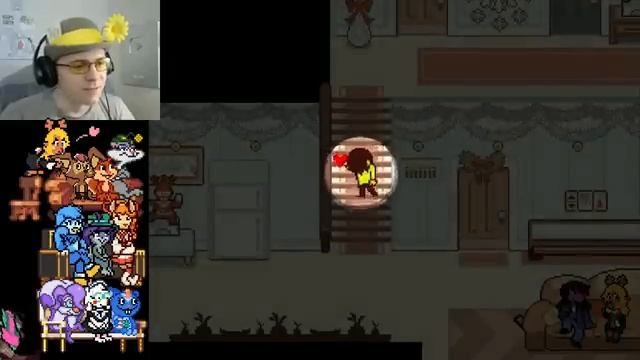 [Rus] Летсплей Deltarune Chapter 4. #5 - Особняк Холидеев