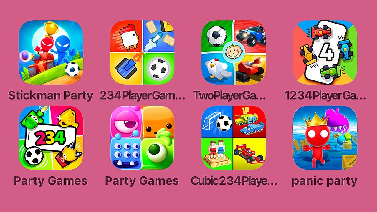Stickman Party 1-4 Player Games,2.3.4 Player,Two Player Games Org,234 Player Mini Games,Party Games смотреть онлайн
