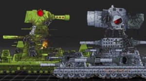 КВ-44 VS КАРЛА-44 | Легендарная битва! Мультики про танки