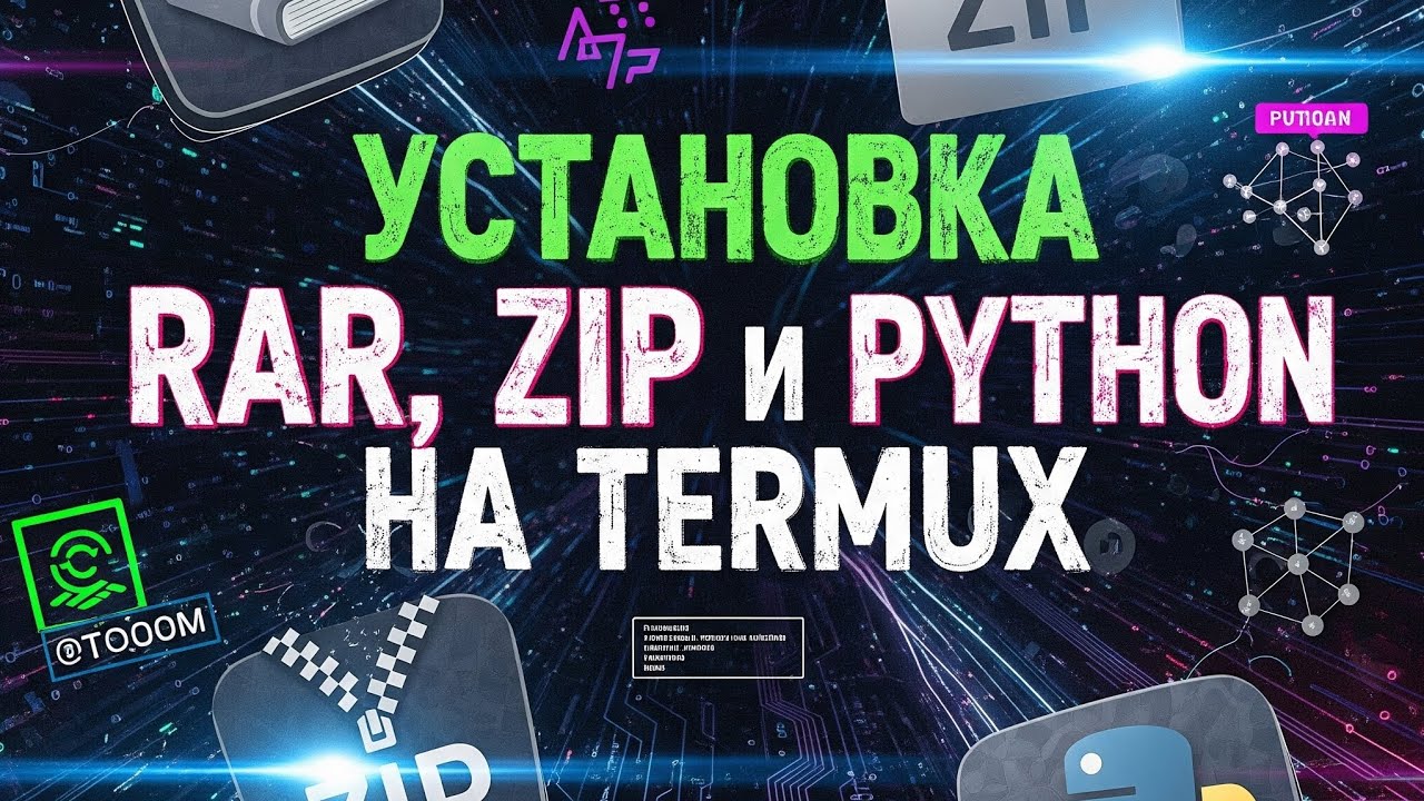 📱 Как запустить RAR, ZIP и PY софты в Termux на Android | Полный гайд + мой ТГК смотреть онлайн