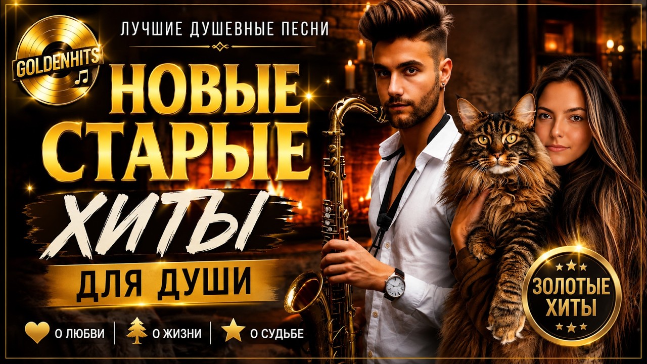 🎵 Новые старые хиты для души | Лучшие душевные песни | Золотые хиты | GoldenHits