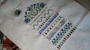 Летний вышивальный лагерь госпожи Неясыти: Ажурный колокольчик - уроки 5 и 6