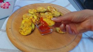 Хрустящие, ароматные кабачки вкуснее чем ЧИПСЫ! Просто и Быстро! БЕЗ ЖАРКИ!