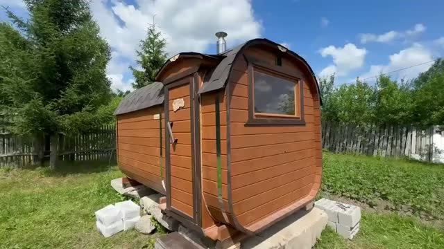 Баня бочка 