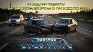 Последняя подборка ДТП 02.07.2026