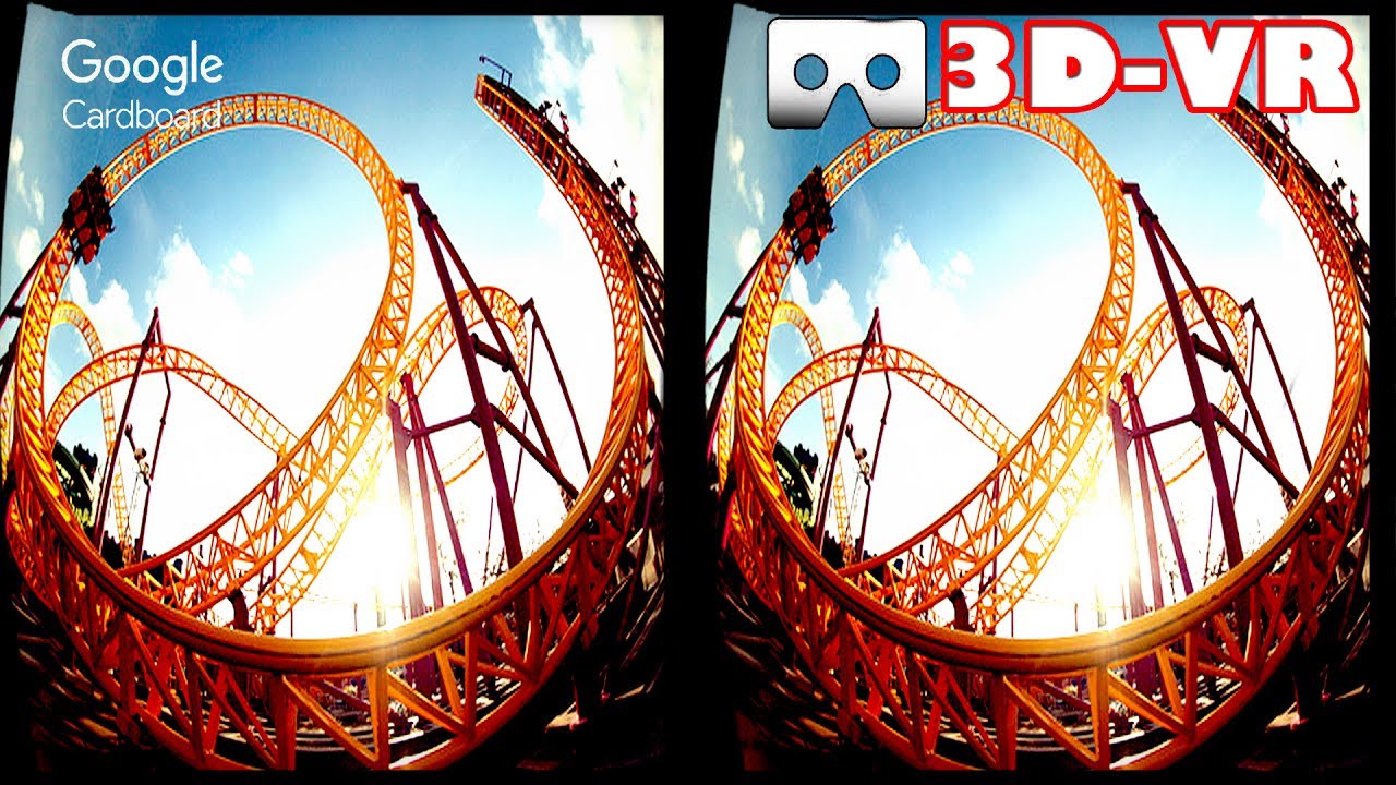 3D Roller Coasters Z VR Videos 3D SBS Google Cardboard VR Experience VR Box Virtual Reality смотреть онлайн