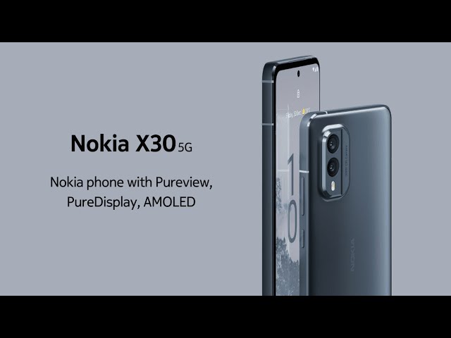 Обзор - Новый Модель Nokia X30  5G Snapdragon 695 50+13MP Camera 12GB RAM 4200mAh Battery 2022
