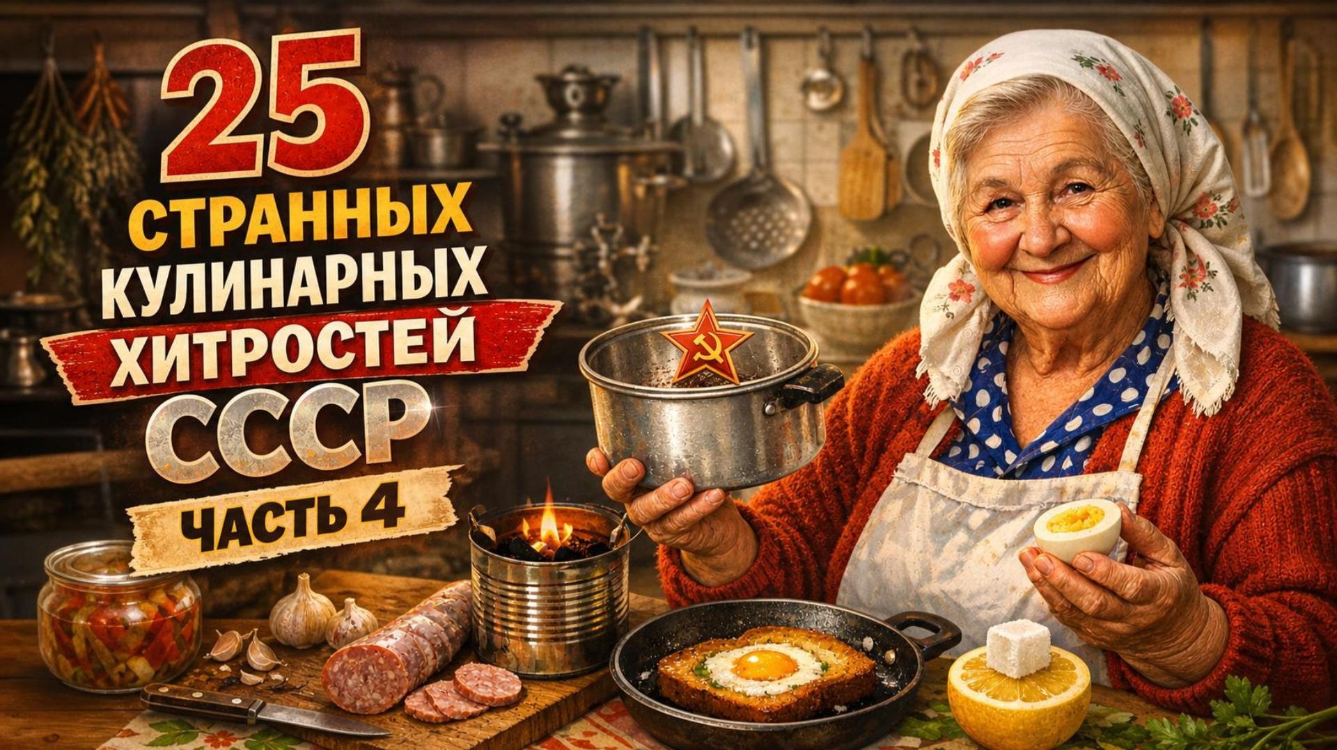 25 СТРАННЫХ СОВЕТСКИХ КУЛИНАРНЫХ ХИТРОСТЕЙ! ЧАСТЬ 4