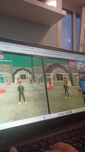 Я играю в игру кальмара на двоих