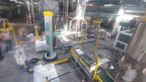 Роботизированная линия паллетирования ООО «Завод весового оборудования» запущена в Самарской области