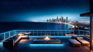 Midnight SKY LOUNGE ❘ Chill Lo-Fi Jazz Playlist