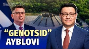 🍿 Isroilning Turkiyaga bosimi – bugungi genotsidni yashirish