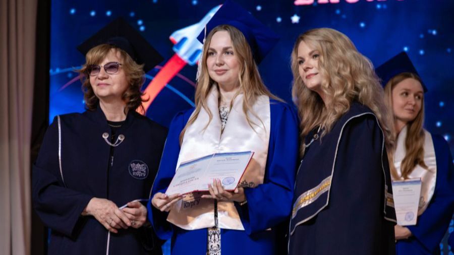 "На высокую орбиту": выпускной ВМБШ