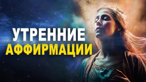 Утренние аффирмации | Позитивный настрой на весь день | Сила Вашего Мышления