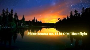 🎶Бетховен  «Лунная соната» #beethoven #классическаямузыка #релакс #композитор #piano