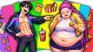 НЕ ЕШЬТЕ ТАК МНОГО!!! РУМИ И ЗОИ РАСТОЛСТЕЛИ — СТИКЕРБУК K-POP: ОХОТНИЦЫ НА ДЕМОНОВ