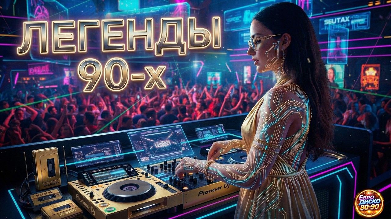 Легенды 90-х - Ночная Русская Дискотека (Best Russian Disco Mix) смотреть онлайн